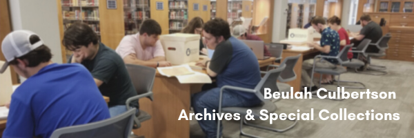 Beulah Culbertson Archives and Special Collections