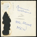 Reverse of Etta Atwell and Corinne Williams by Etta Atwell