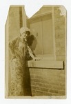 Student, Mary Bailey, Outside her Room by Mary Bailey Pate