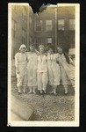 Fun on Roof at Industrial Institute and College; 1918 by Edith Winn Powell