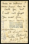 Lucie Billant's Note by Cordie Williams Harvey