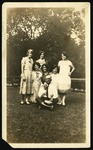 Mr. Crook and students; 1926