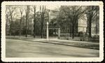 Old Maid's Gate and Front Campus; 1940