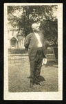 Henry Whitfield on front campus