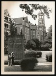 Front Campus with Pylon; Fall 1975