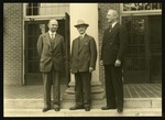 B. L. Parkinson with two men