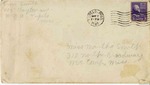 Letter from Sonny Boy to Martha Smith; May 7, 1941