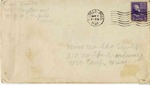 Letter from Sonny Boy to Martha Smith; May 7, 1941 by Sam Ellard Smith