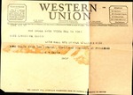 Telegram from Sam H. Smith to Christine Smith; December 16, 1941 by Sam Hawkins Smith