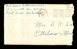 Letter from Sonnyboy to Pauline Smith; September 27, 1943