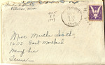 Letter from Pauline Smith to Martha Smith; October 6, 1943 by Edith Pauline Smith