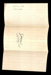 Letter from Sonny Boy Smith to Pauline Smith; November 3, 1943 by Sam Ellard Smith