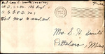 Letter from Sonny Boy Smith to Pauline Smith; December 6, 1943 by Sam Ellard Smith