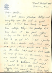 Letter from Sonny Boy Smith to Pauline Smith; December 15, 1943 by Sam Ellard Smith