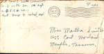 Letter from Sonnyboy Smith to Martha Smith; December 13, 1943 by Sam Ellard Smith