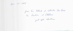 Letter from Victor Ellard to Pauline Smith; January 12, 1944
