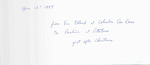 Letter from Victor Ellard to Pauline Smith; January 12, 1944 by Sam Ellard Smith