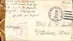 Letter from Sonny Boy to Pauline Smith; January 16, 1944