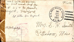 Letter from Sonny Boy to Pauline Smith; January 16, 1944 by Sam Ellard Smith