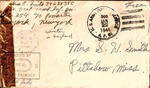 Letter from Sonny Boy to Pauline Smith; January 22, 1944 by Sam Ellard Smith