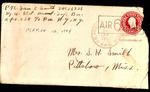 Letter from Sonny Boy Smith to Pauline Smith; March 12, 1944