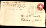 Letter from Sonny Boy Smith to Pauline Smith; March 12, 1944 by Sam Ellard Smith