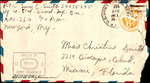 Letter from Sonny Boy Smith to Christine Smith; April 20, 1944 by Sam Ellard Smith