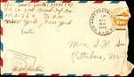 Letter from Sonny Boy Smith to Pauline Smith; April 25, 1944