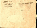 V-mail letter from Sonny Boy Smith to Bernice Smith; June 26, 1944 by Sam Ellard Smith