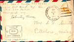 Letter from Sonny Boy Smith to Pauline Smith; August 1, 1944 by Sam Ellard Smith