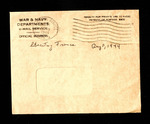 V-mail letter from Sonny Boy Smith to Pauline Smith; August 11, 1944