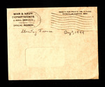 V-mail letter from Sonny Boy Smith to Pauline Smith; August 11, 1944 by Sam Ellard Smith