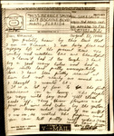 Telegram from Sonny Boy Smith to Bernice Smith, August 12, 1944