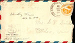 Letter from Sonny Boy Smith to Pauline Smith; August 26, 1944 by Sam Ellard Smith