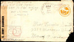 Letter from Sonny Boy Smith to Bernice Smith; October 20, 1944 by Sam Ellard Smith