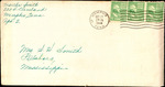 Letter from Martha Smith to Pauline Smith; October 27, 1944 by Martha Josephine Womble