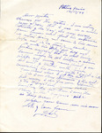 Letter from Sam Hawkins Smith to Martha Smith; December 17, 1944