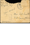 Letter from Sonny Boy Smith to Pauline Smith; January 9, 1945 by Sam Ellard Smith