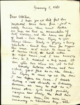 Letter from Christine Faust to Pauline Smith; January 8, 1947