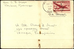 Letter from Christine Faust to Woody Faust; March 13, 1947