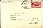 Letter from Christine Faust to Woody Faust, March 22, 1947 by Edith Christine Faust
