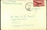 Letter from Christine Faust to Woody Faust, March 24, 1947 by Edith Christine Faust