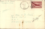 Letter from Christine Faust to Woody Faust, March 31, 1947