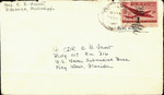 Letter from Christine Faust to Woody Faust, April 18, 1947 by Edith Christine Faust
