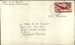 Letter from Christine Faust to Woody Faust; April 25, 1947 by Edith Christine Faust