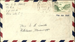 Letter from Christine Faust to Pauline Smith; October 27, 1947