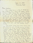 Letter from Christine Faust to Pauline Smith; June 29, 1948
