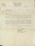 Letter from R.G. Lovett to DeLoris Ellard; March 17, 1948 by R.G. Lovett